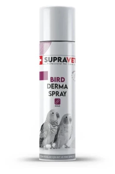 Supravet Kanarya Papağan Güvercin ve Muhabbet Kuşları Deri Bakım Spreyi 150 Ml ürün görseli 1