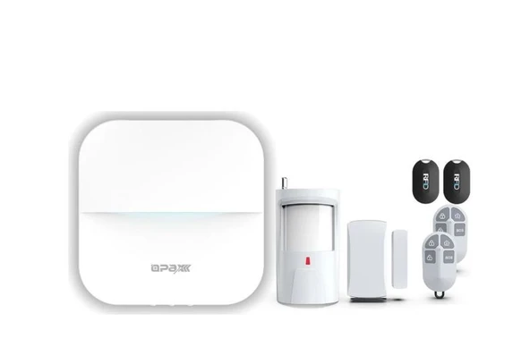 OPAX-W20-W BEYAZ WIFI KABLOSUZ NETWORK ALARM SİSTEMİ ürün görseli 1
