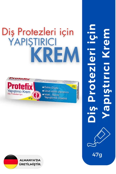 Protefix Diş Protezi Yapıştırıcı Krem 47 gr ürün görseli 1
