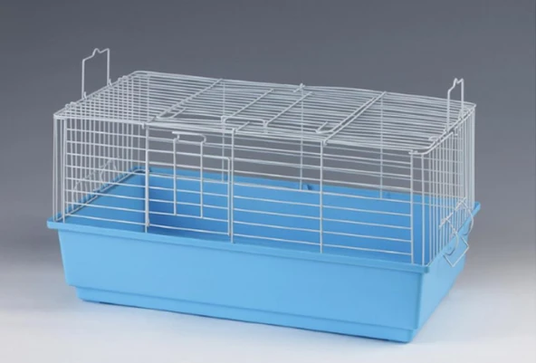 Orj Ginepig Tavşan Kafesi R2407 (Beyaz) 59*36*30cm ürün görseli 1