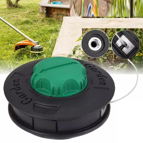 Oleo-Mac Motorlu Tırpan Otomatik Misina Sarmalı Başlık 10 mm - Yeşil ürün görseli 1