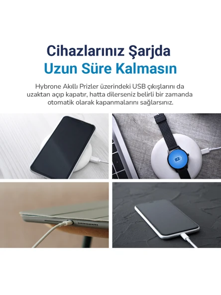Hybrone Tekli Wi-Fi Akıllı Priz - Resim 4