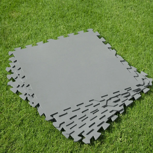 Bestway İntex Havuzlarla Uyumlu 50 cm x 50 cm Parçalı Zemin Koruyucu, 9'lu Paket 58639 ürün görseli 1