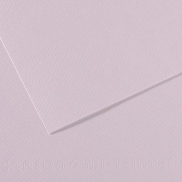 Canson Fon Kartonu (Dokulu) Mı-Teıntes 50x65 160 GR 104 Lılac 200321304-10-LI-PKT ürün görseli 1