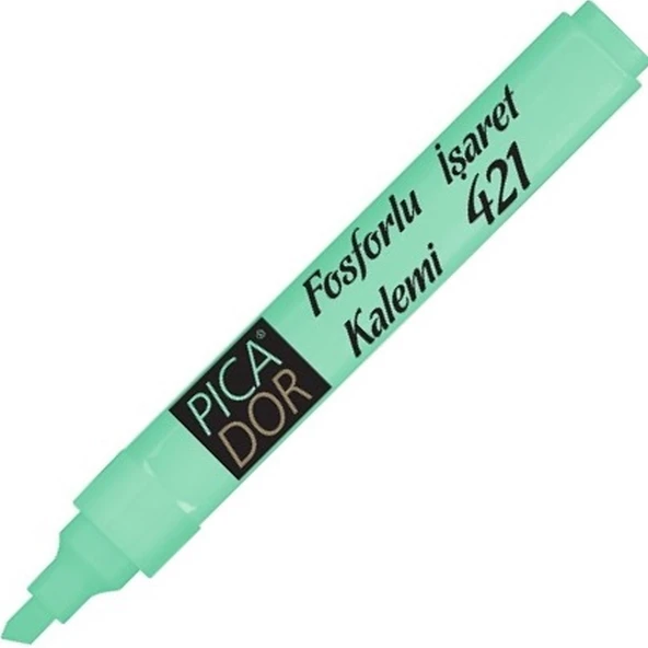 Picador Fosforlu Kalem Pastel Yeşil- (10 adet) 421 ürün görseli 1