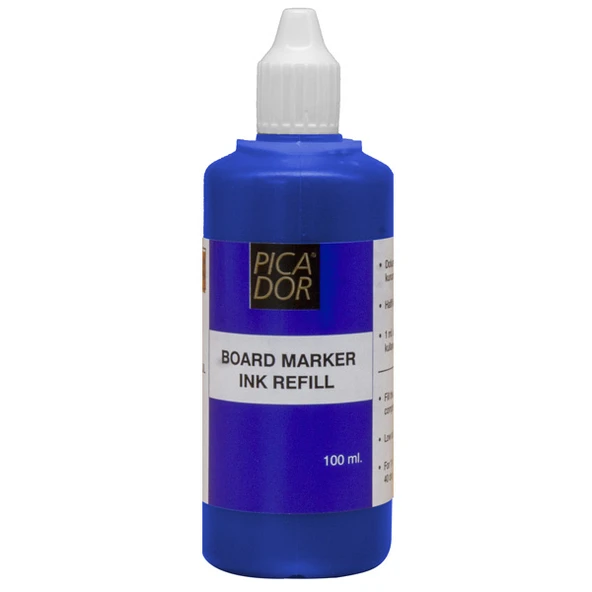 Picador Tahta Kalem Mürekkebi 100 ML Mavi 9 LU PAKET-9-LI-PKT ürün görseli 1