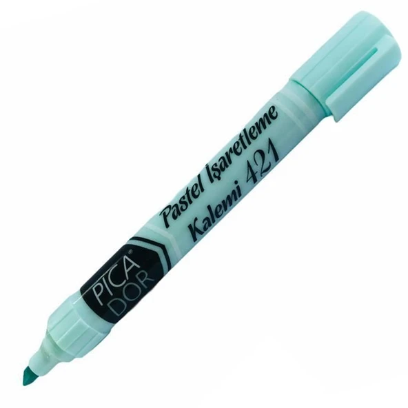Picador Fosforlu Kalem Pastel Mavi 421 -(10 adet) ürün görseli 1