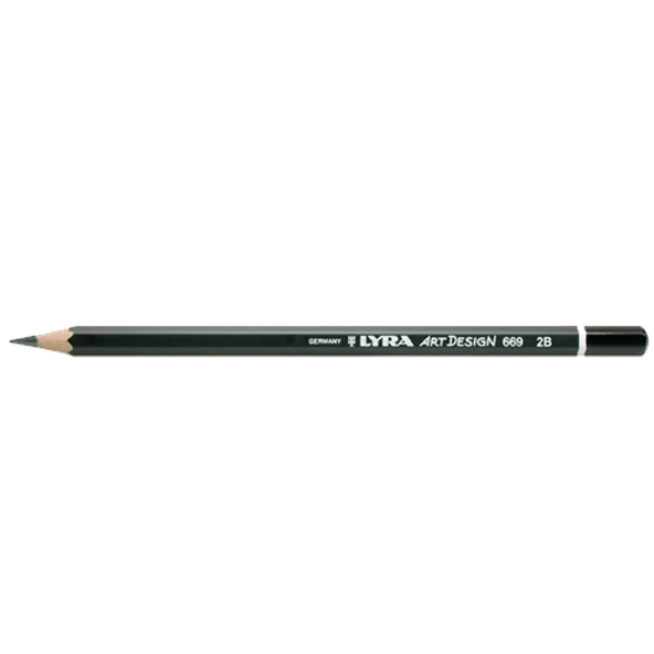 Lyra Kurşun Kalem Rembrandt Art Design 2B-12 Lİ ürün görseli 1