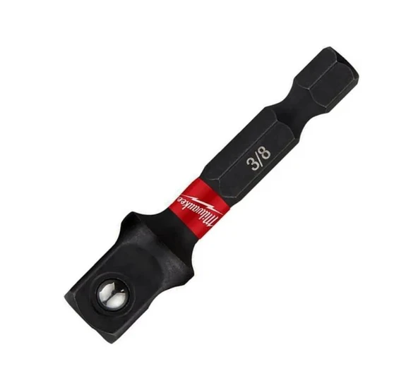 Milwaukee Hex Lokma Adaptorü 1/4Hex 3/8Sq - Resim 2