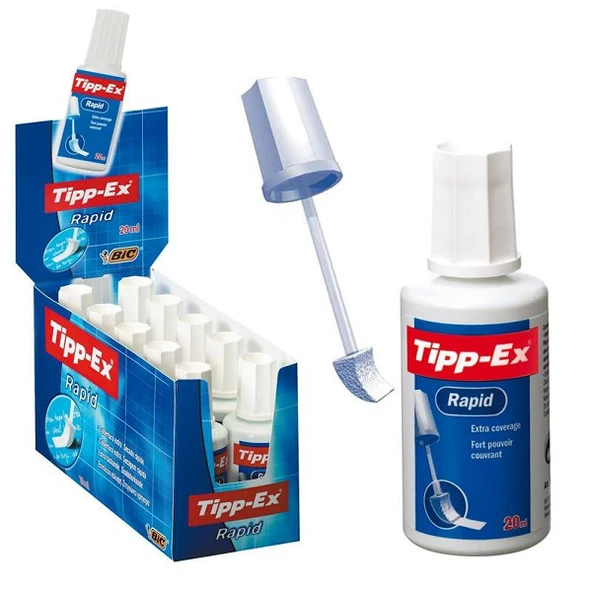 Tipp-Ex Sıvı Daksil Rapid 8859944 (OTV) (10 lu 1 paket) ürün görseli 1