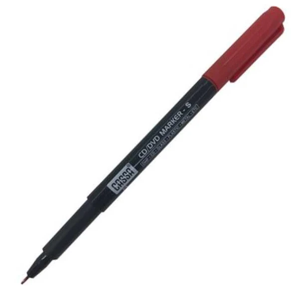 Cassa Asetat Kalemi Permanent Marker  (12 li)S Seri Kırmızı (sadece kırmızı) 8726 ürün görseli 1