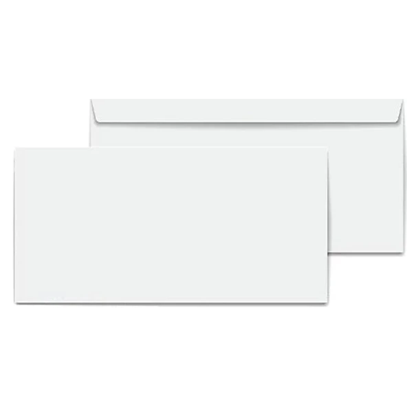 Asil Doğan Diplomat Zarf Extra Silikonlu 10.5x24 110 GR Beyaz AS-1004--500lü ürün görseli 1