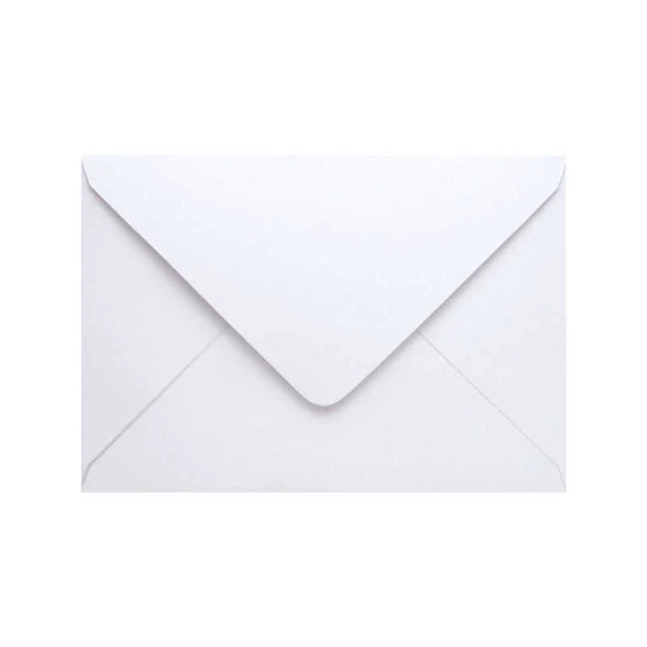 Asil Doğan Davetiye Zarfı Extra 13x18 110 GR Beyaz (500 lü) ürün görseli 1