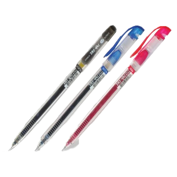Dong-A Tükenmez Kalem My-Gel Jel 0.5 MM İğne Uç Mavi 201120-12 Lİ PAKET-12-LI-PKT ürün görseli 1