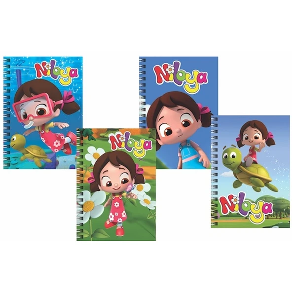 Keskin Color Bloknot Niloya Metalize 80 YP A6 (36 lı paket) 140400-89 ürün görseli 1