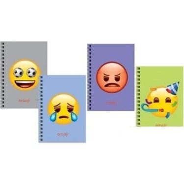 Keskin Color Bloknot Emoji Metalize 80 YP A6 140400-87 ürün görseli 1