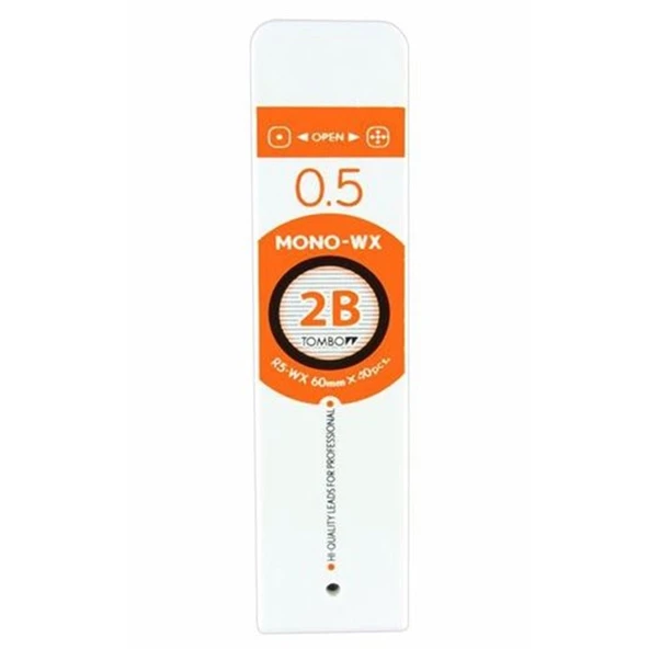 Tombow Min Mono-Wx 2B 0.5 MM-10-LI-PKT-10-LI-PKT ürün görseli 1