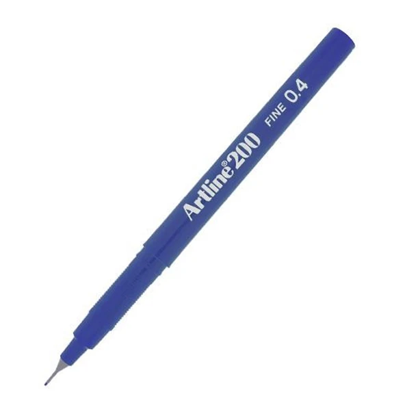 Artline Fineliner 0.4 MM Koyu Royal Mavi (12 li) ürün görseli 1