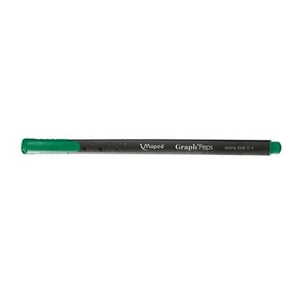 Maped Fineliner Graph Peps 0.4 MM Çim Yeşili 12 Lİ 74911303-12-LI-PKT ürün görseli 1