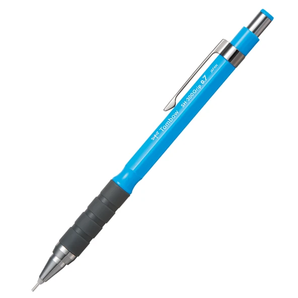 Tombow Versatil Kalem SH-300 Grip 0.7 MM Açık Mavi SH-GR43R7-12-LI-PKT ürün görseli 1