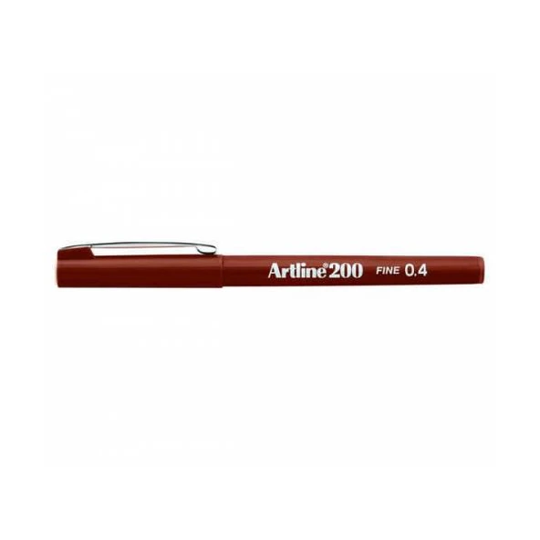 Artline Fineliner 0.4 MM Kahverengi (12 li) ürün görseli 1