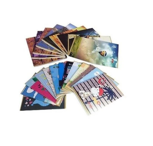 Meteksan Dikişli Defter Karton Kapak Kareli 100 YP A5 100/4-48-LI ürün görseli 1