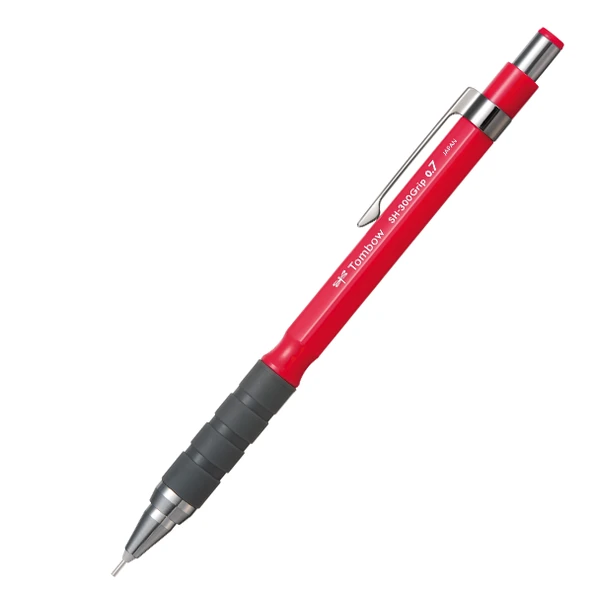 Tombow Versatil Kalem SH-300 Grip 0.7 MM Koyu Pembe SH-GR83R7-12-LI-PKT ürün görseli 1