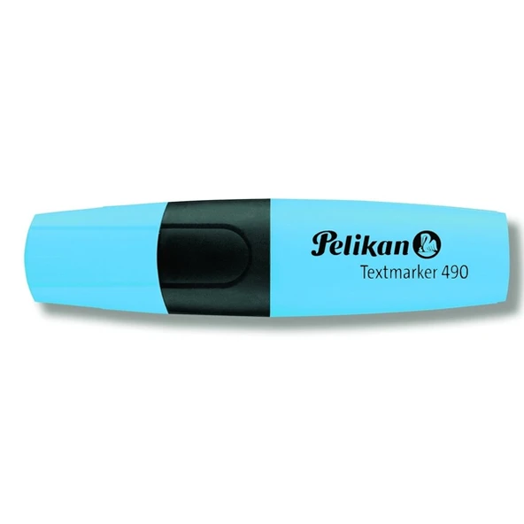 Pelikan Fosforlu Kalem Mavi 490 (10 adet) ürün görseli 1