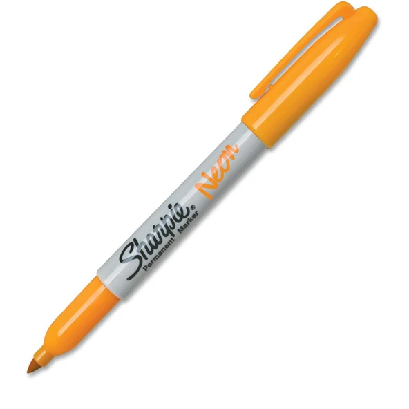 Sharpie Markör (12 Lİ)  Permanent Neon Fosforlu Sarı 1881076 ürün görseli 1