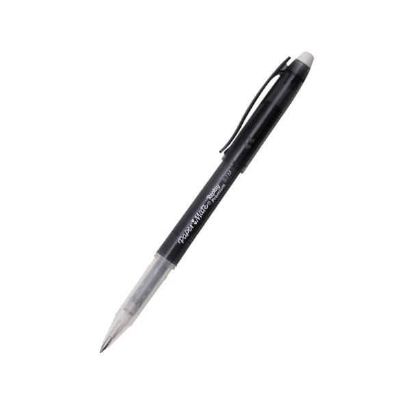 Paper Mate Roller Kalem ( 12 Lİ ) Replay Premium Jel 0.7 MM Silinebilir Siyah 1901322 ürün görseli 1