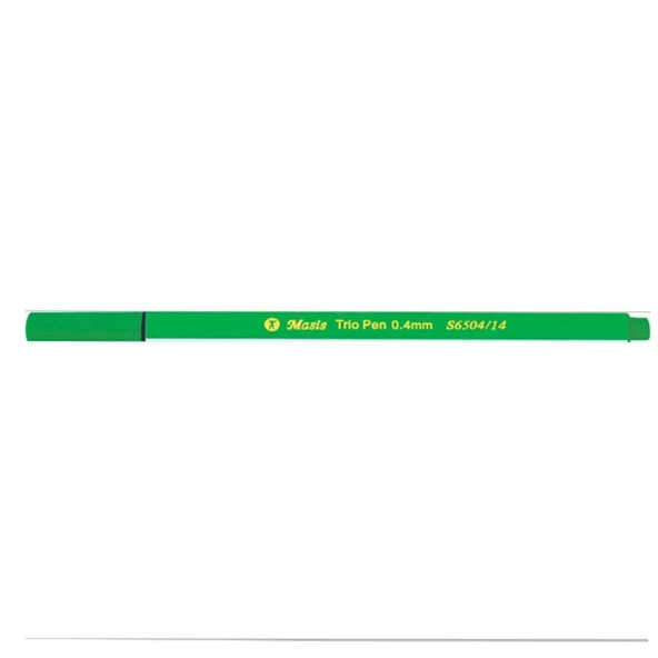 Masis Trio Pen 0.4 MM Açık Yeşil S6504-14(10 adet) ürün görseli 1