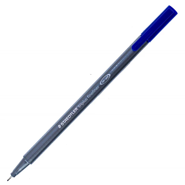Staedtler Fineliner Triplus Üçgen 0.3 MM Mavi (10 adet) 334-3 ürün görseli 1