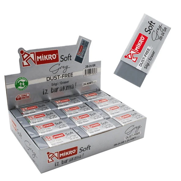 Mikro Silgi Simli 2B-24G ( (1 Paket 24 Adet) ürün görseli 1