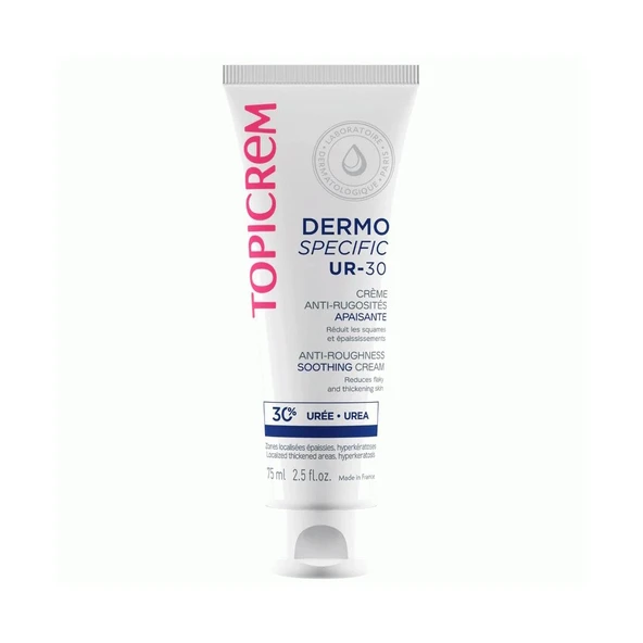 Topicrem Dermo Specific UR-30 Pürüzlenme Karşıtı Yumuşatıcı Krem 75 ml ürün görseli 1