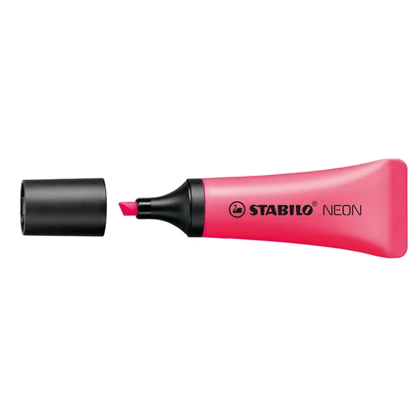 Stabilo Fosforlu Kalem Neon Pembe 72/56 (10 LU ) ürün görseli 1