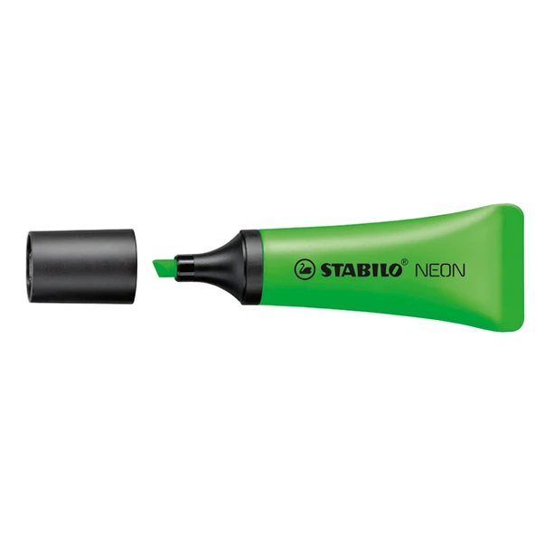Stabilo Fosforlu Kalem Neon Yeşil 72/33 (10 LU ) ürün görseli 1