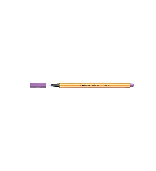 Stabilo Keçe Uçlu İnce Kalem  ( 10 adet) 88 Point 0.4 MM Açık Lila 88/59 ürün görseli 1