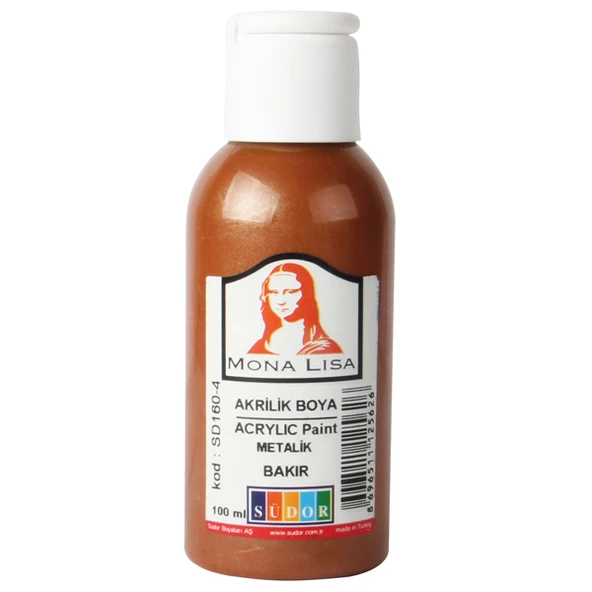 Monalisa Akrilik Boya 70 ML Bakır SD160-04-12-LI-PKT ürün görseli 1