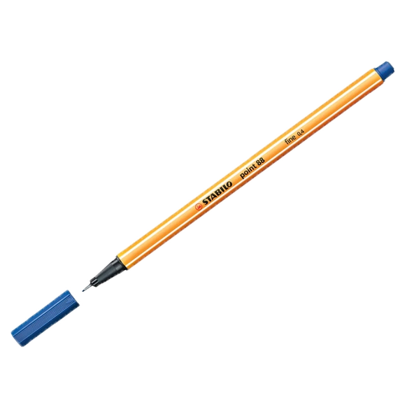 Stabilo Keçe Uçlu İnce Kalem( 10 adet)  88 Point 0.4 MM Mavi 88/41 ürün görseli 1