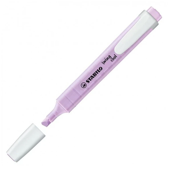 Stabilo Fosforlu Kalem (10 adet) Swing Cool Kalem Tipi Pastel Lila 275/155-8 ürün görseli 1