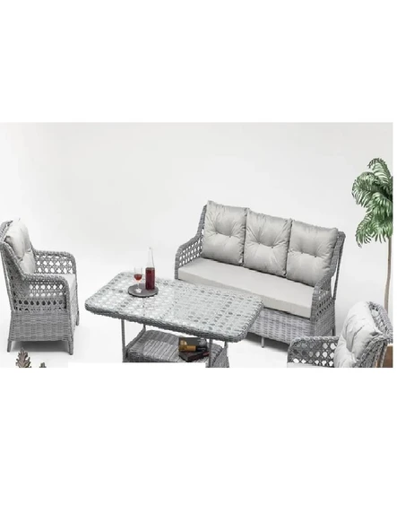 Flexy 316 Rattan Orkide 3lü Takım ürün görseli 1