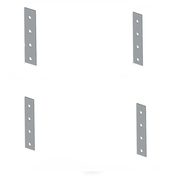 Gönye, Düz Bağlantı Sac Gönye 15x50mm 4 Adet ürün görseli 1