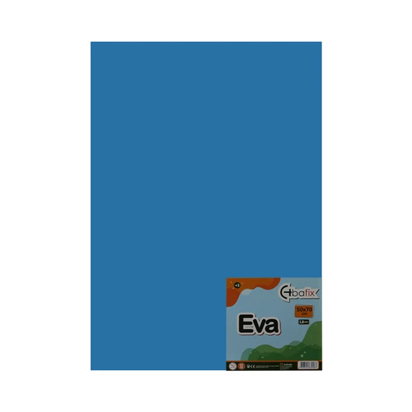 Bafix Eva Düz Renk 2.0 MM 50x70 Mavi (10 adet) ürün görseli 1