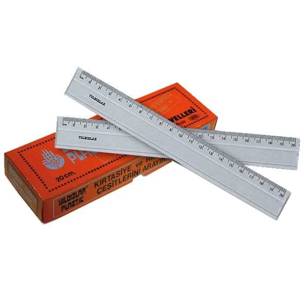 Yıldızlar Standart Cetvel Plastik 20 CM 4-24-LI-PKT ürün görseli 1