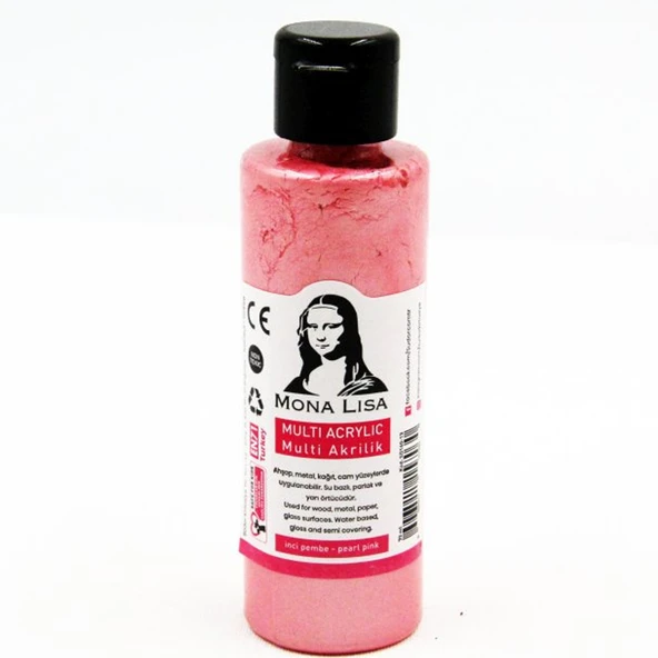 Monalisa Multi Akrilik 70 ML İnci Pembe (12 Li Paket) ürün görseli 1
