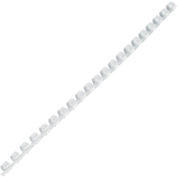 Mapibind Spiral Plastik 235-280 SY 50 Lİ 28 MM Beyaz 201 28 00-50-LI-PKT ürün görseli 1