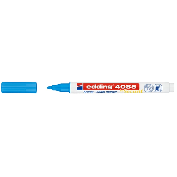 Edding Cam Kalemi Açık Mavi E-4085(10 adet) - Resim 2