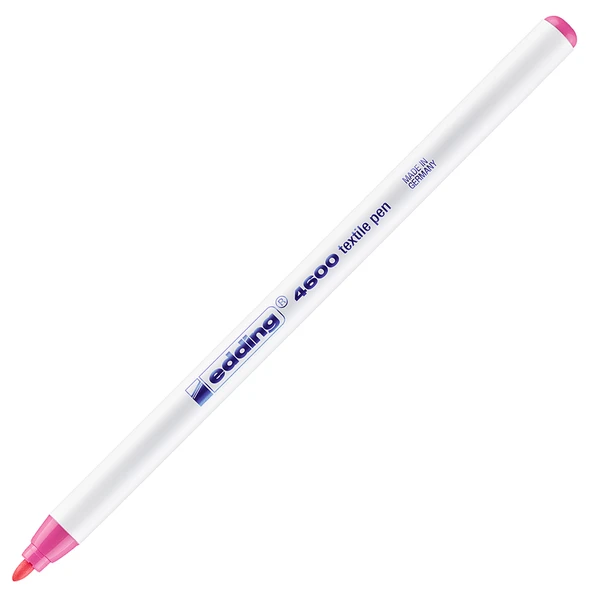 Edding T-Shırt Kalemi Yuvarlak Uçlu 1 MM Pembe 4600 (10 adet) ürün görseli 1