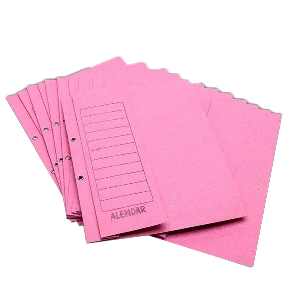 Alemdar Yarım Kapak Dosya Pembe (50 Lİ) - Resim 2