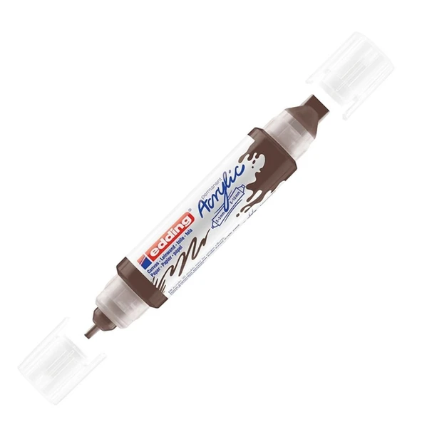 Edding Akrilik 3D Double Lıner Çikolata Kahvesi 907 5 adet ürün görseli 1